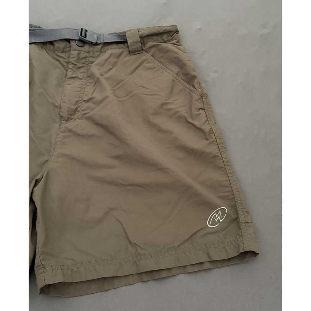 Cloudveil Shorts Mens Size 38 Brown Outdoors Hiking Adjustable Waist Belted - Picture 2 of 9